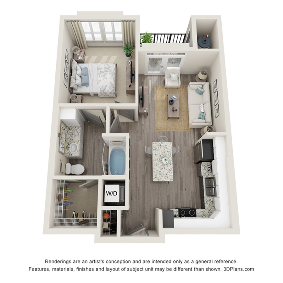 A1 floorplan layout