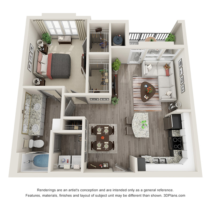 A3-H floorplan layout