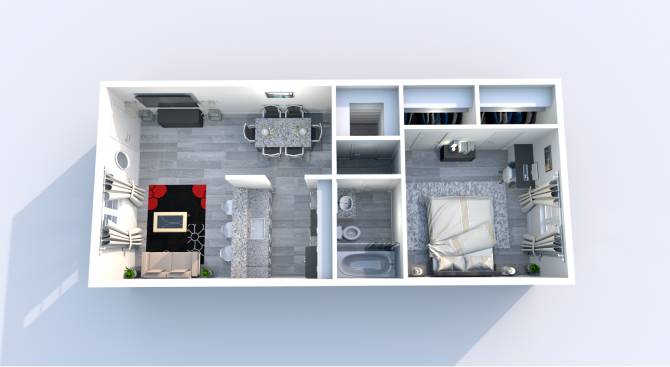 A1 floorplan layout