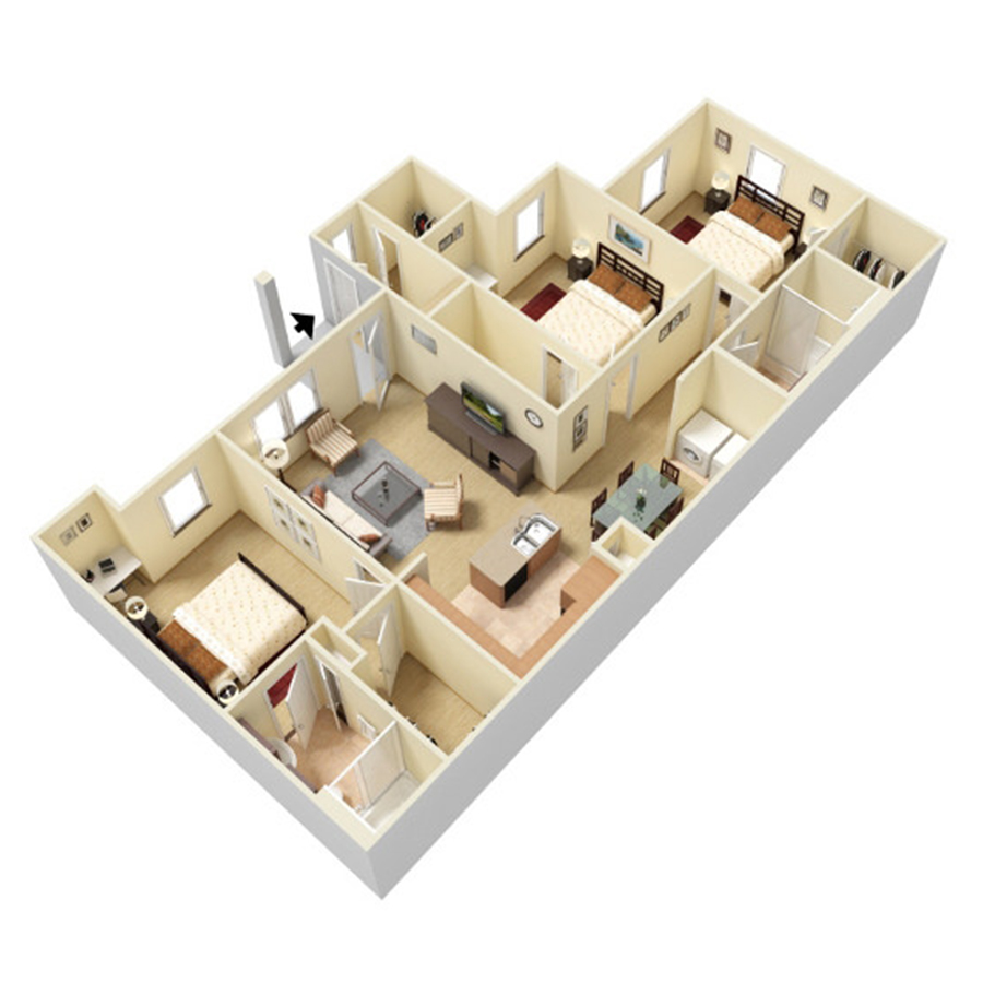 C1 floorplan layout