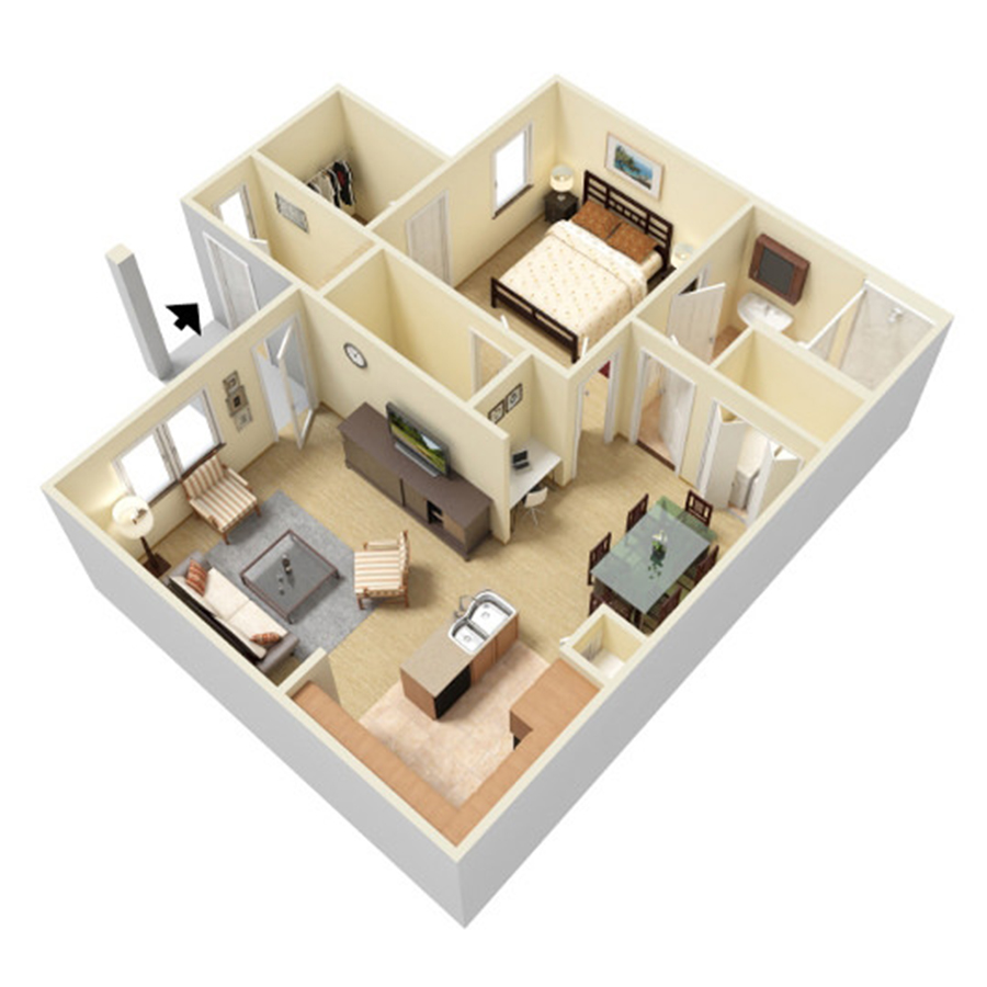 A3 floorplan layout