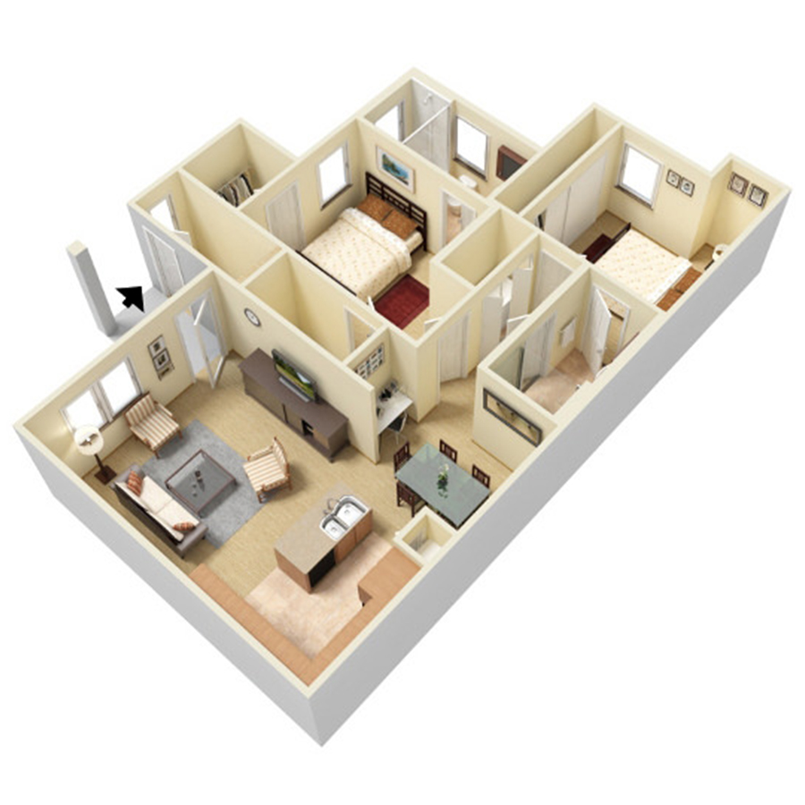 B1 floorplan layout