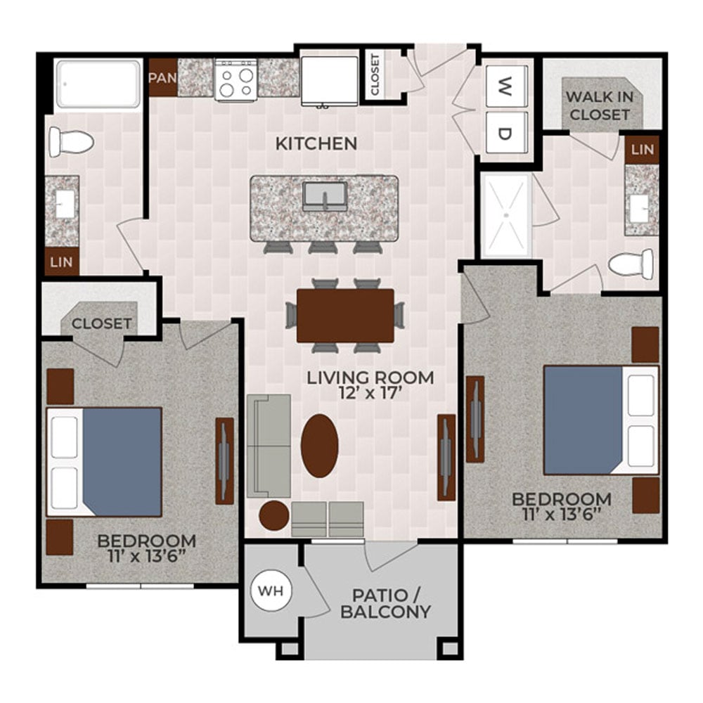 The Morgan floorplan layout