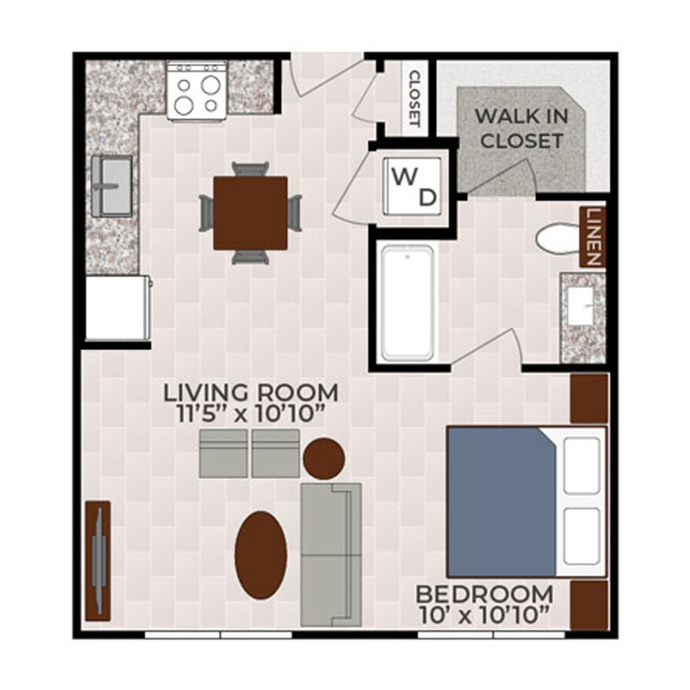 The Ashland floorplan layout
