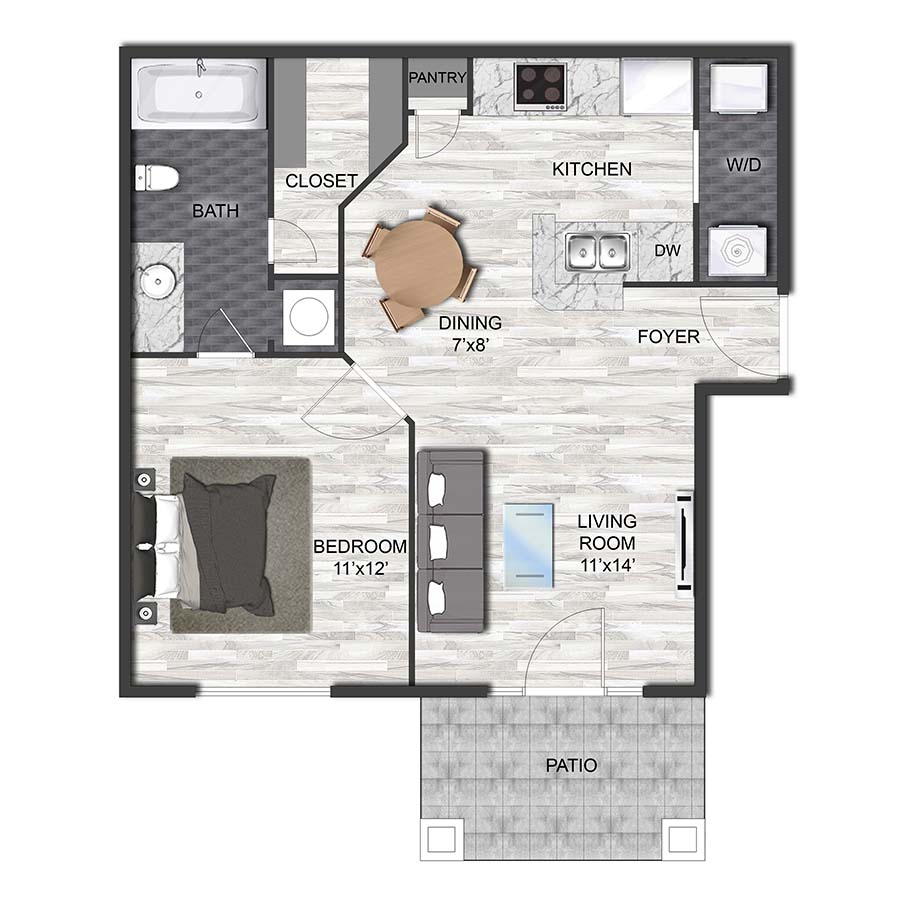 A1A floorplan layout