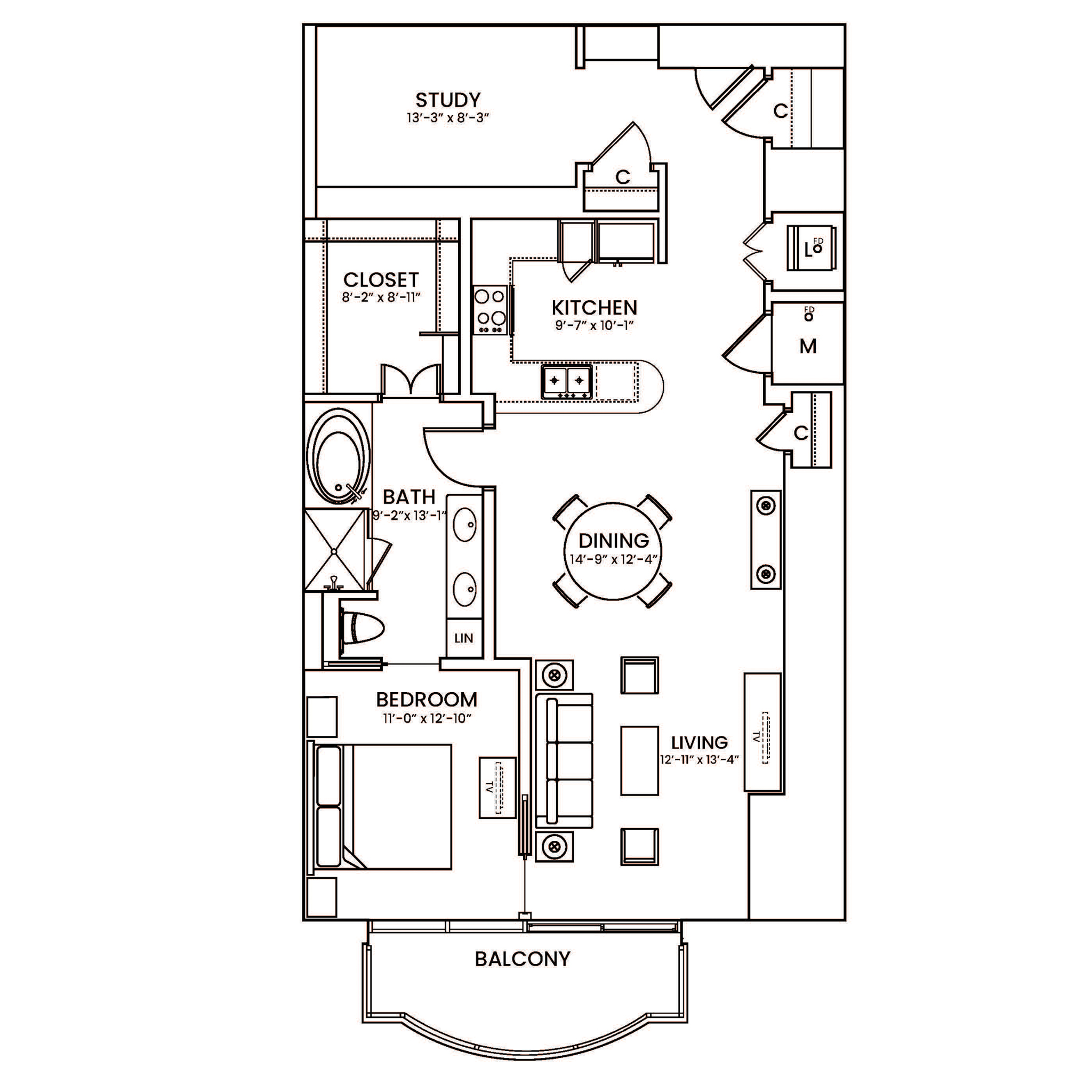 Birch floorplan layout