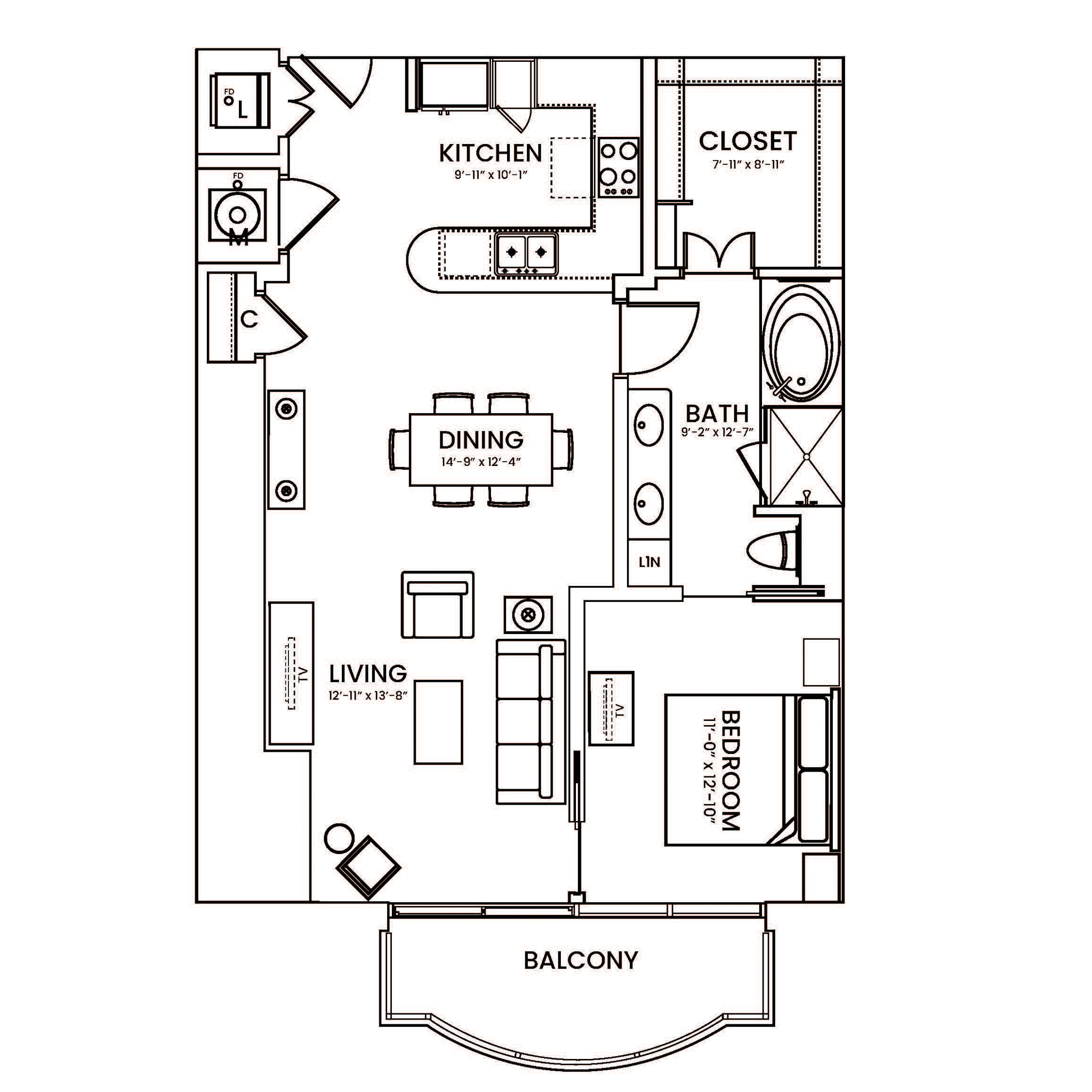 Aspen floorplan layout