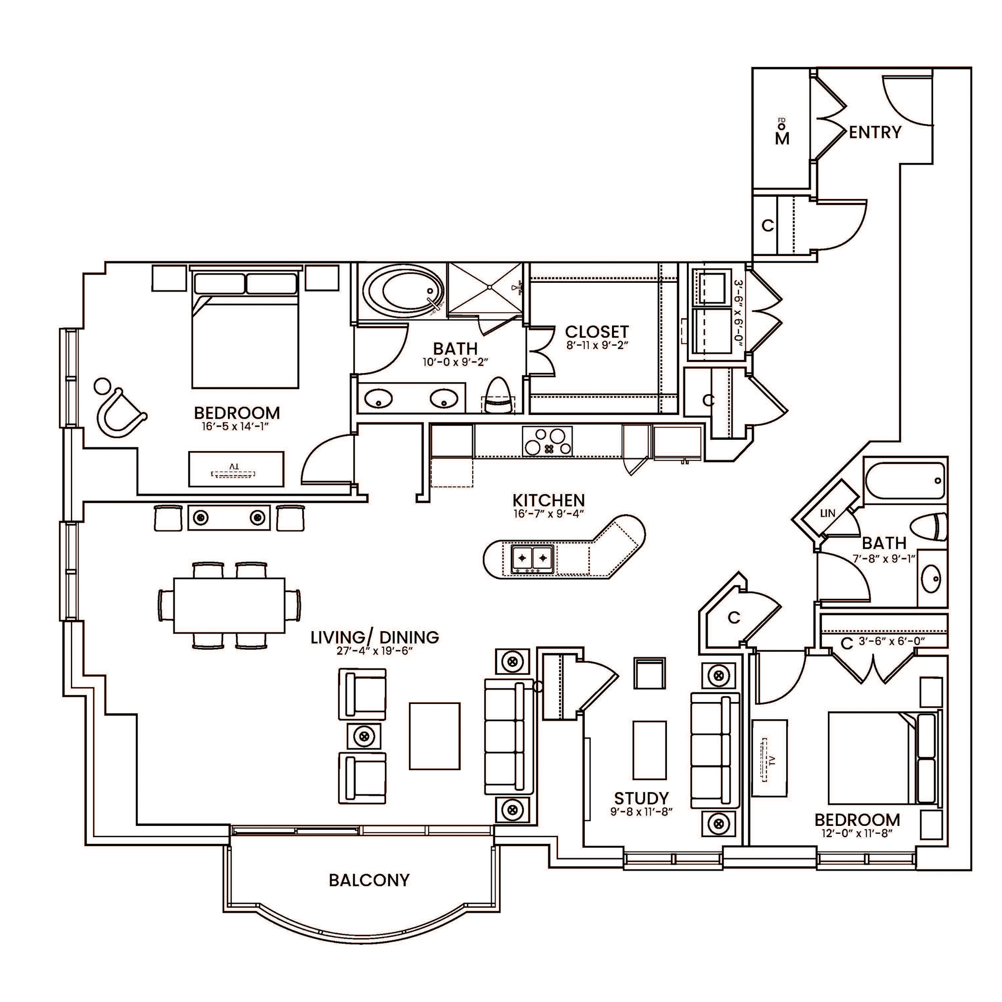Dogwood floorplan layout