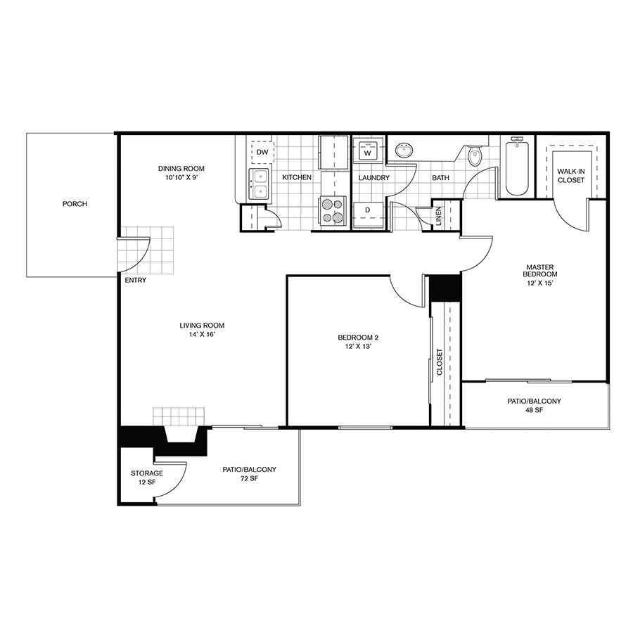 B1 floorplan layout
