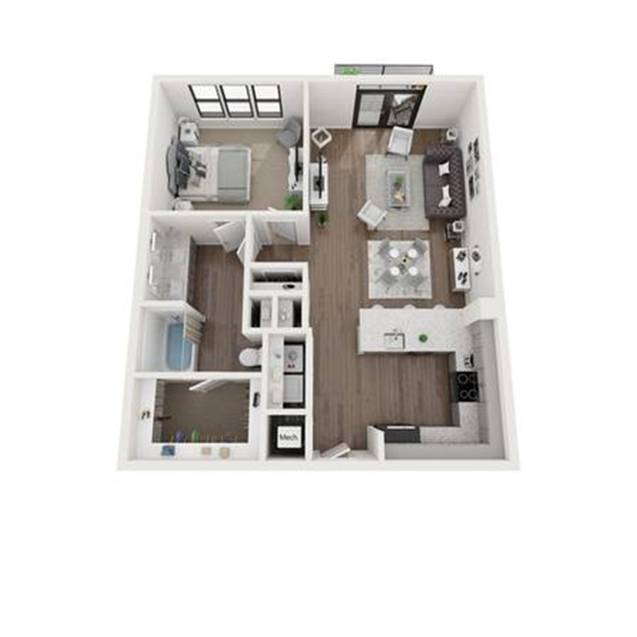 A8 floorplan layout