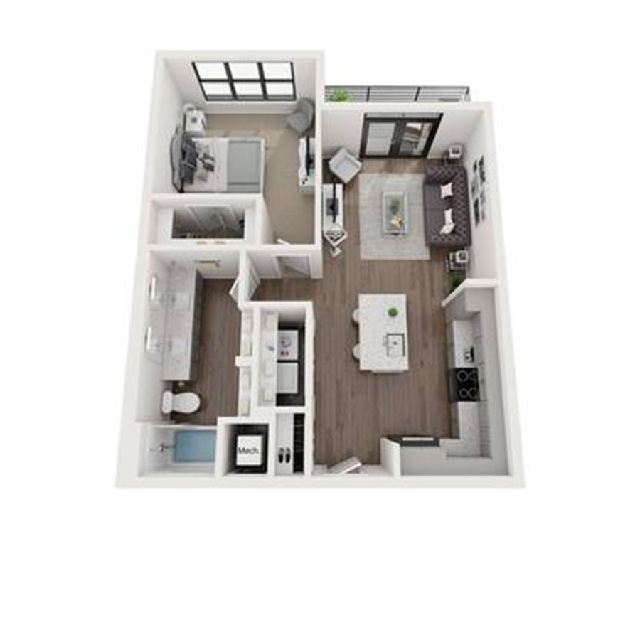 A4 floorplan layout