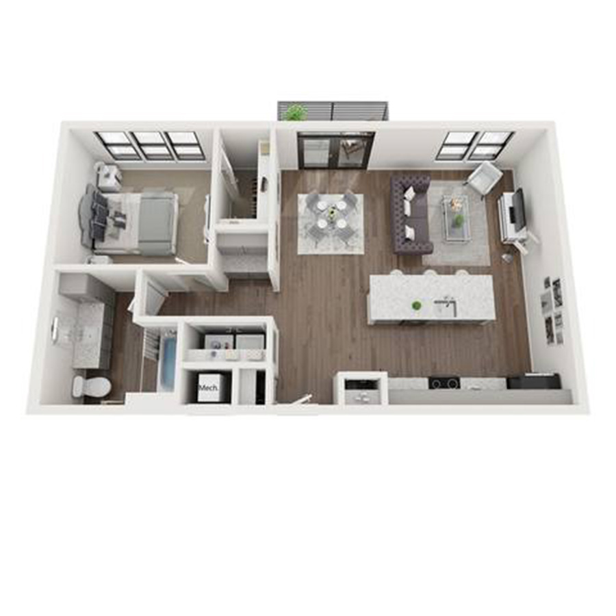 A6 floorplan layout