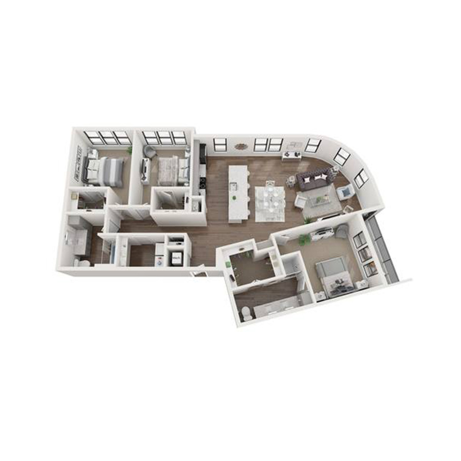 C1 floorplan layout