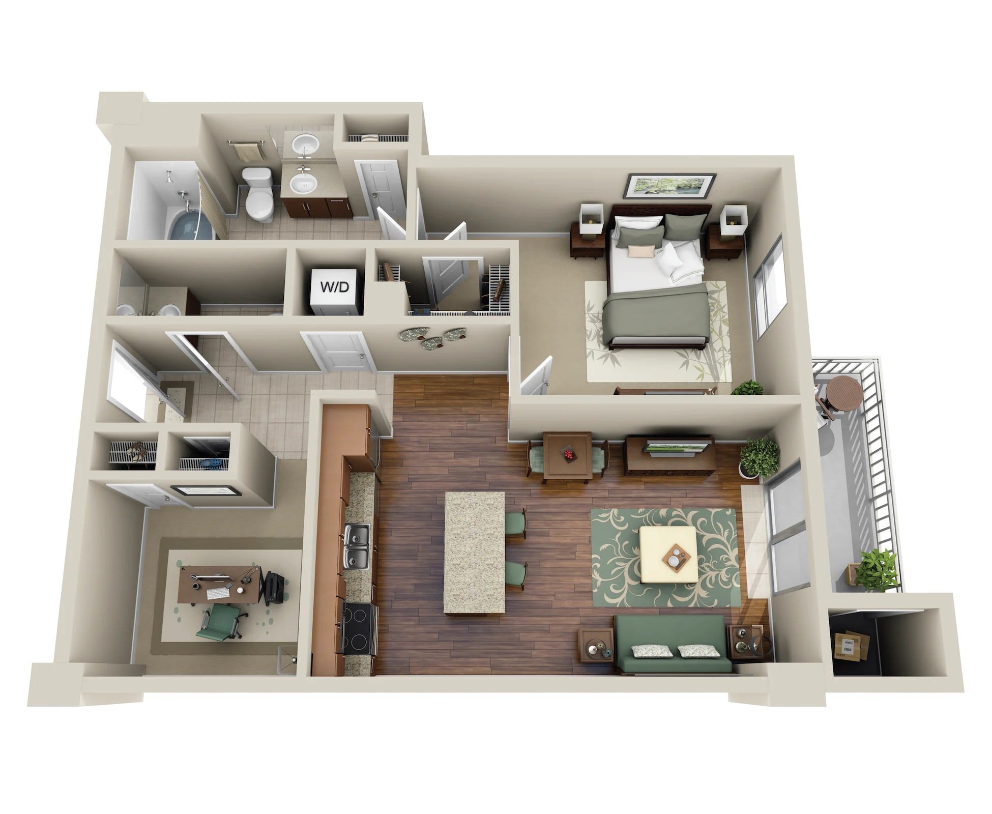 A7-SR212 floorplan layout