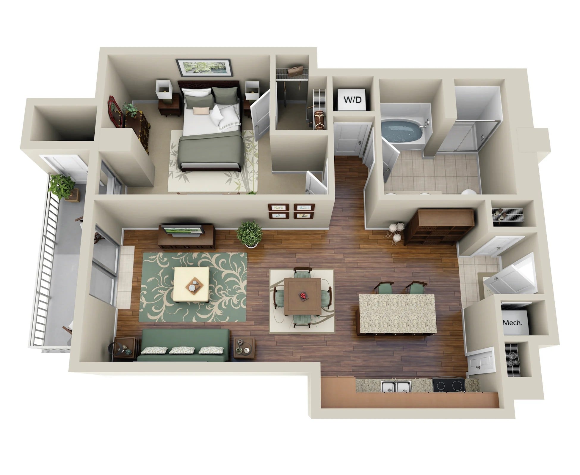 A3R floorplan layout