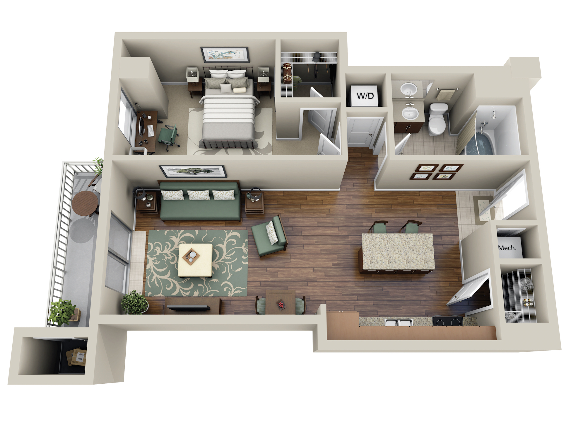 A6 floorplan layout