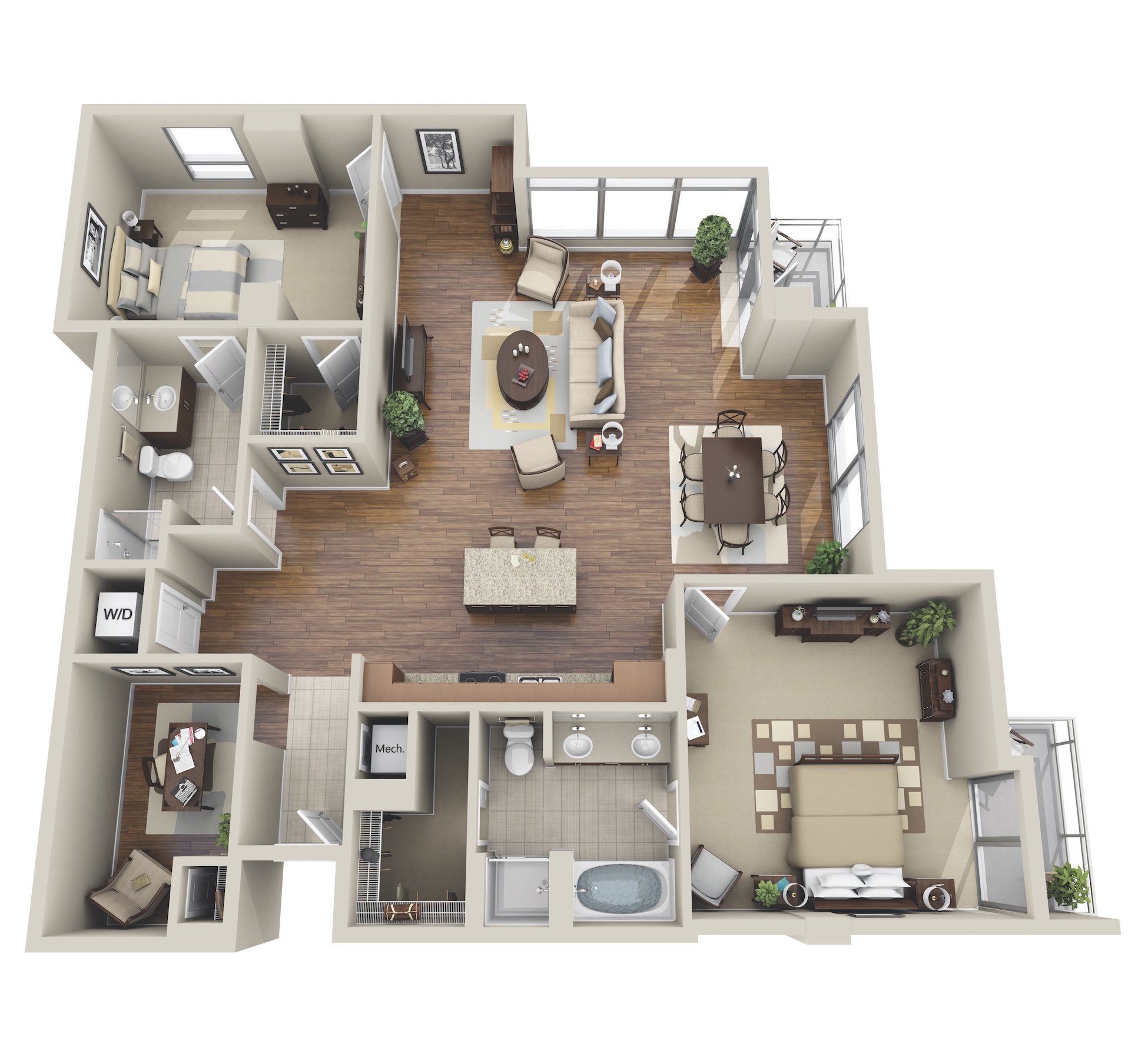 B6-S floorplan layout