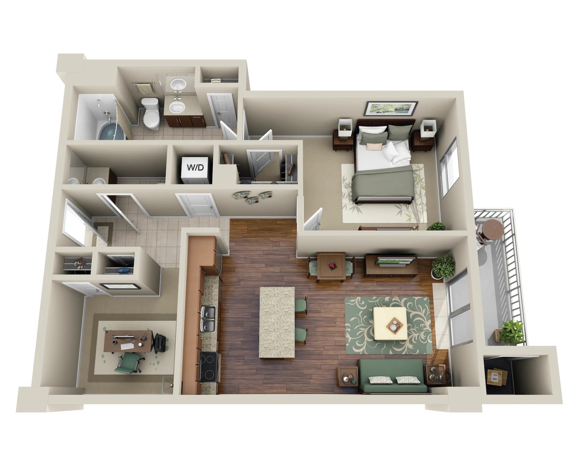 A7-SR212 floorplan layout