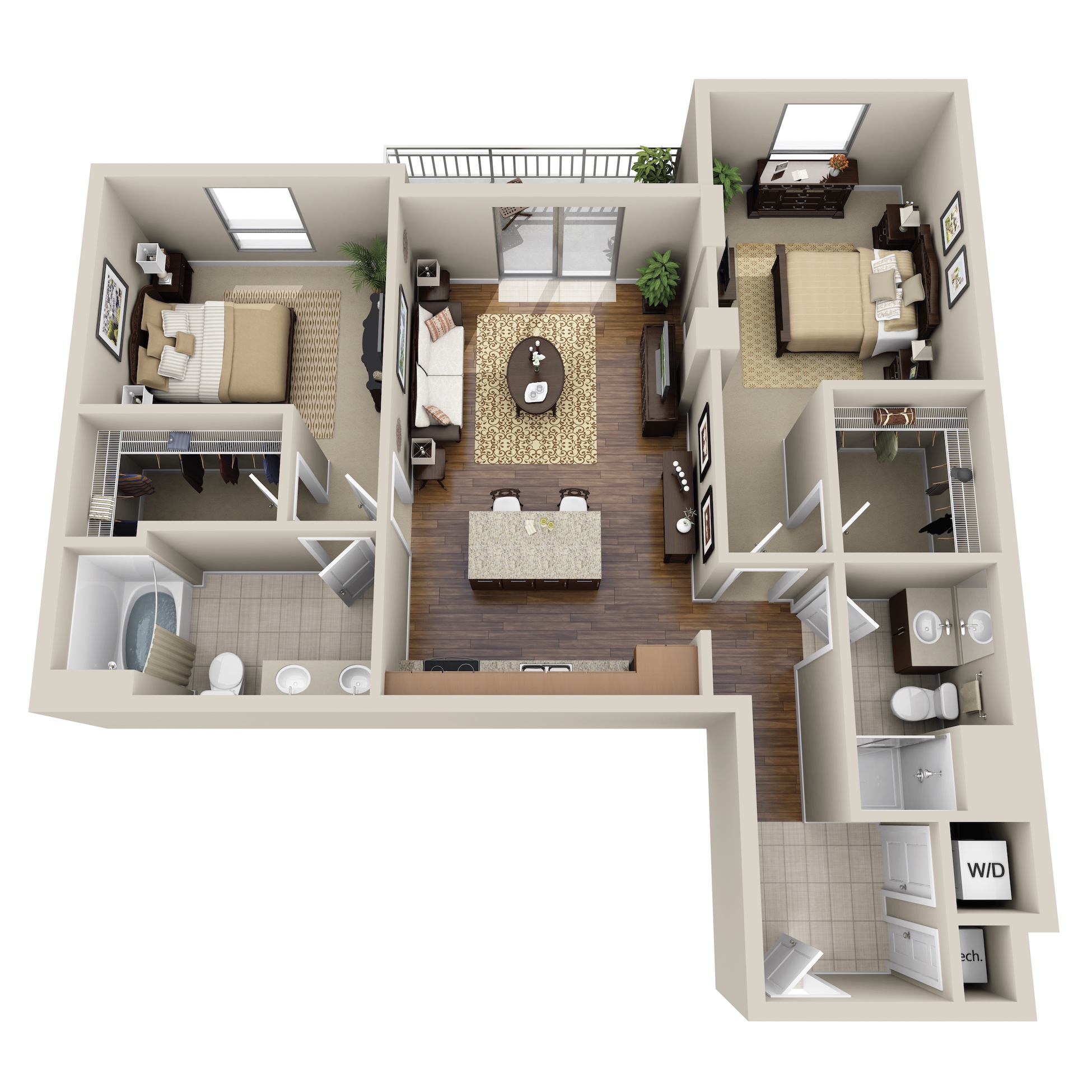 B1 floorplan layout