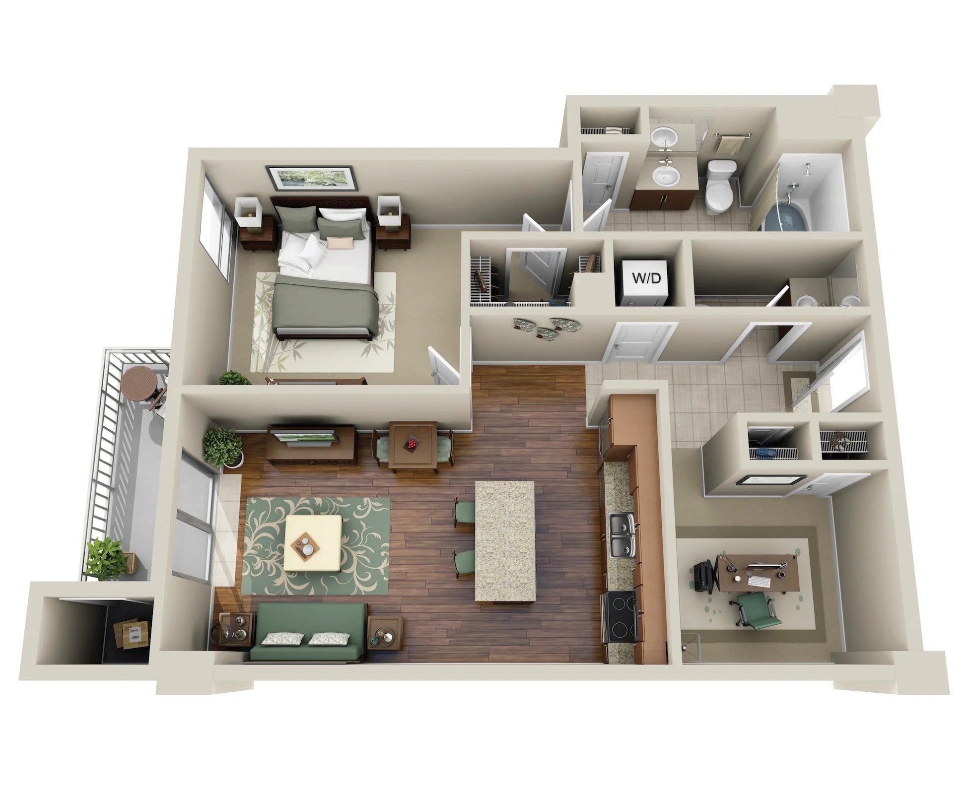 A8-SR212 floorplan layout
