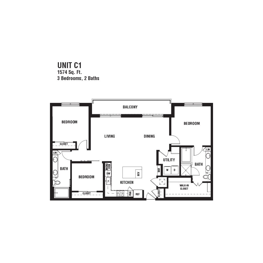 C1 floorplan layout