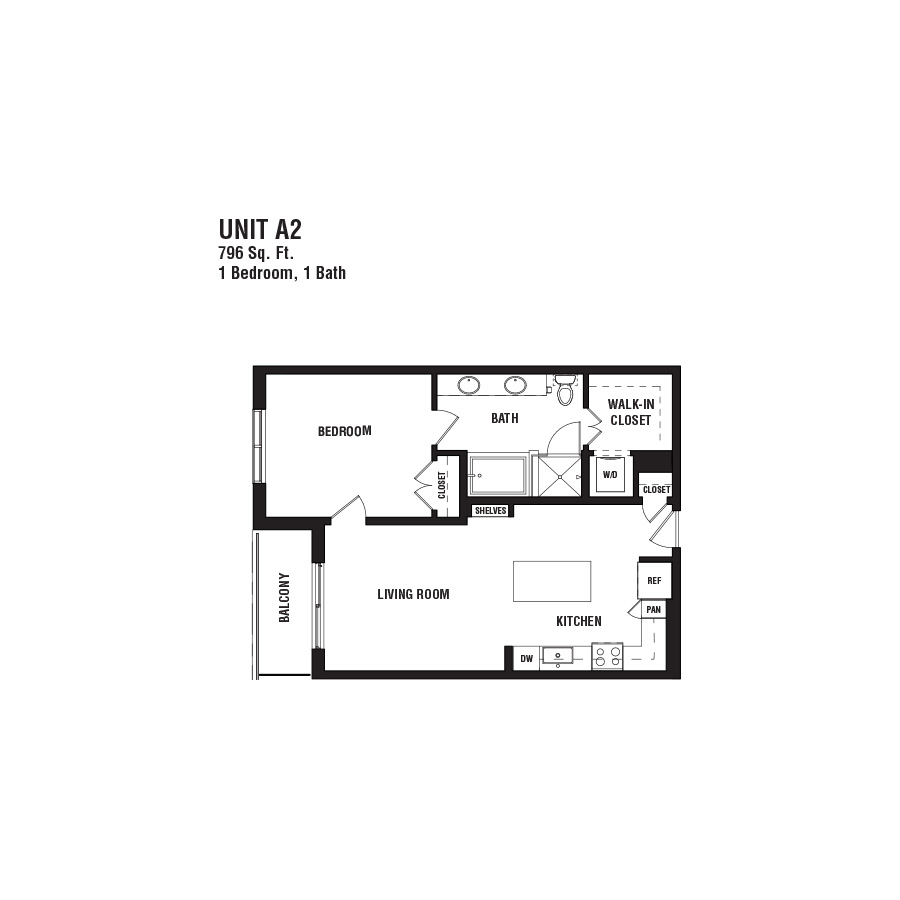 A2 floorplan layout