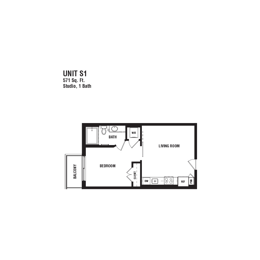 S1 floorplan layout