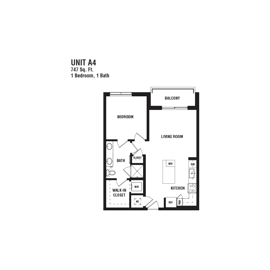 A4 floorplan layout
