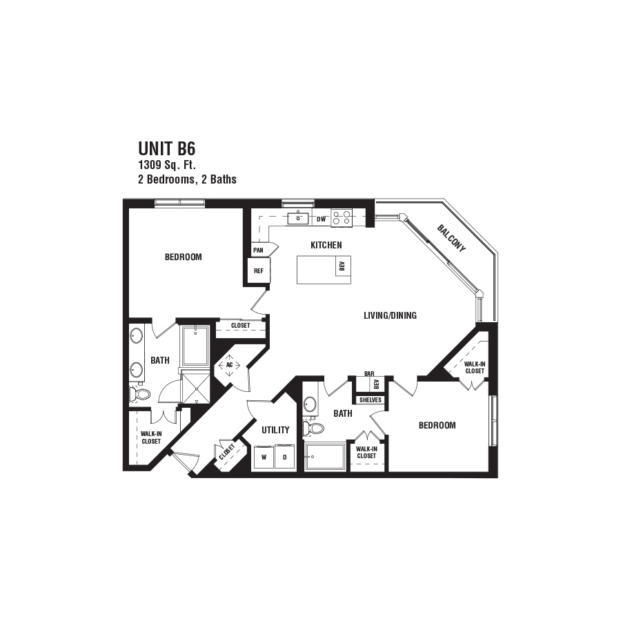 B6 floorplan layout