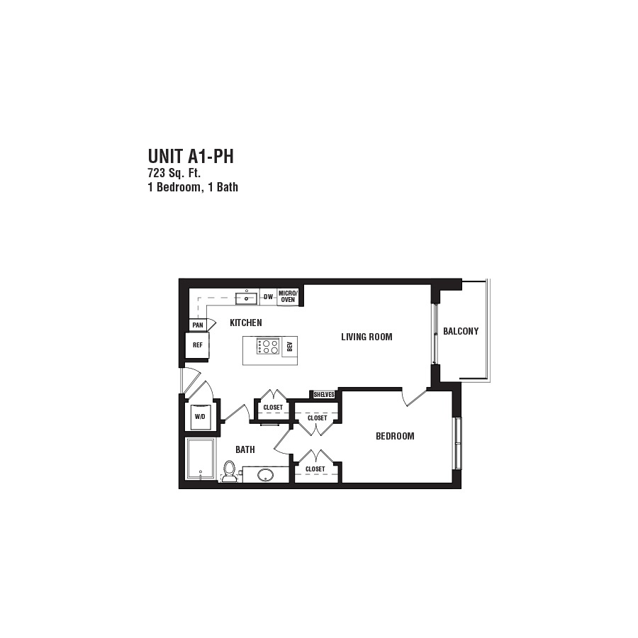 A1aPH floorplan layout
