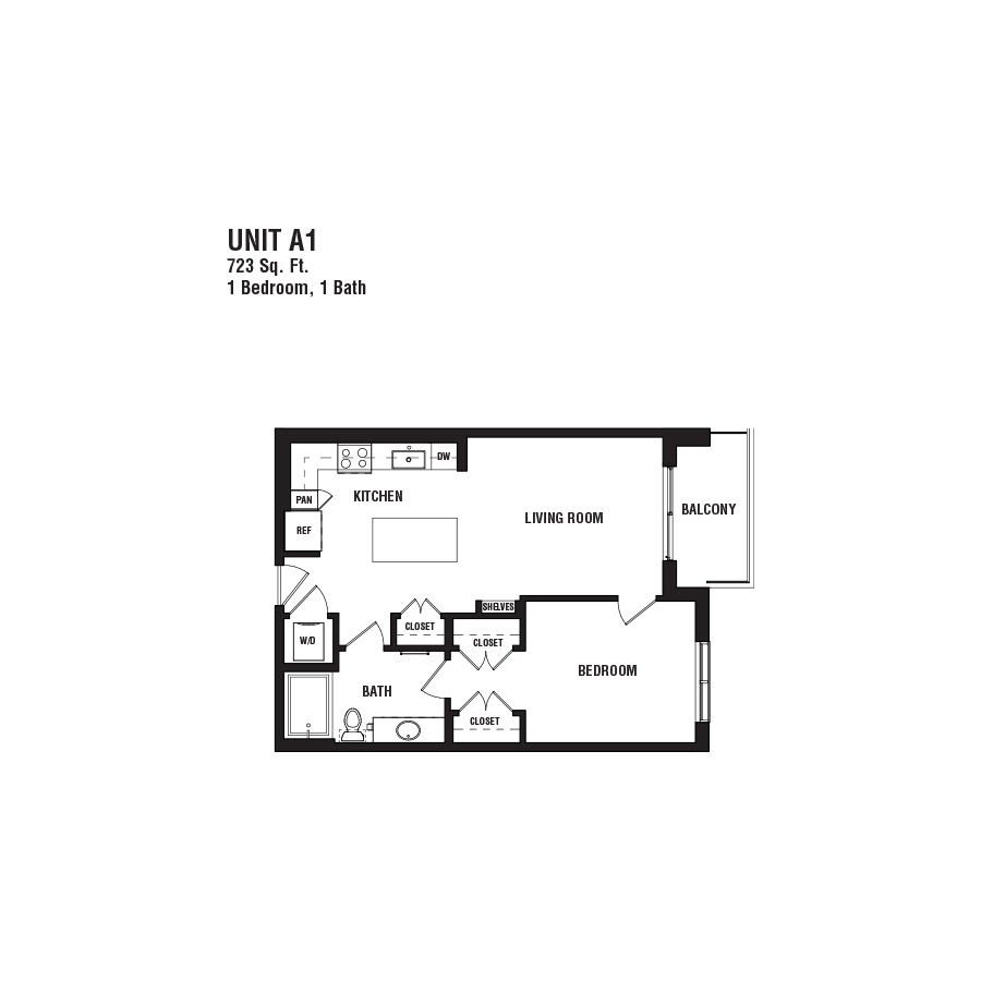 A1 floorplan layout