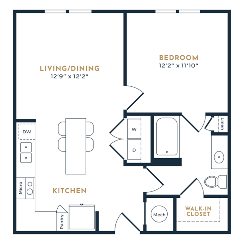 A1 floorplan layout