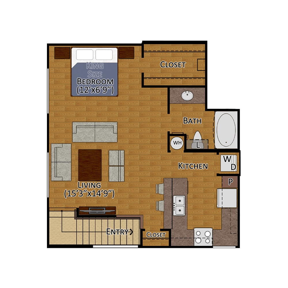 Lone Star II floorplan layout