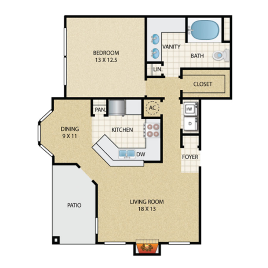 Dixie - 2nd Floor floorplan layout