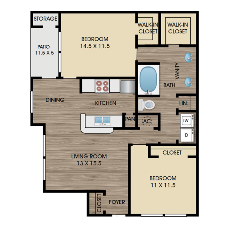 Pecos - 1st Floor floorplan layout