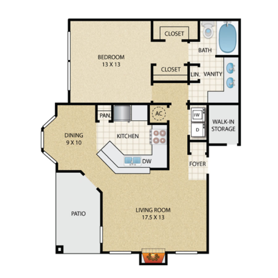 Dixie Bend - 2nd Floor floorplan layout