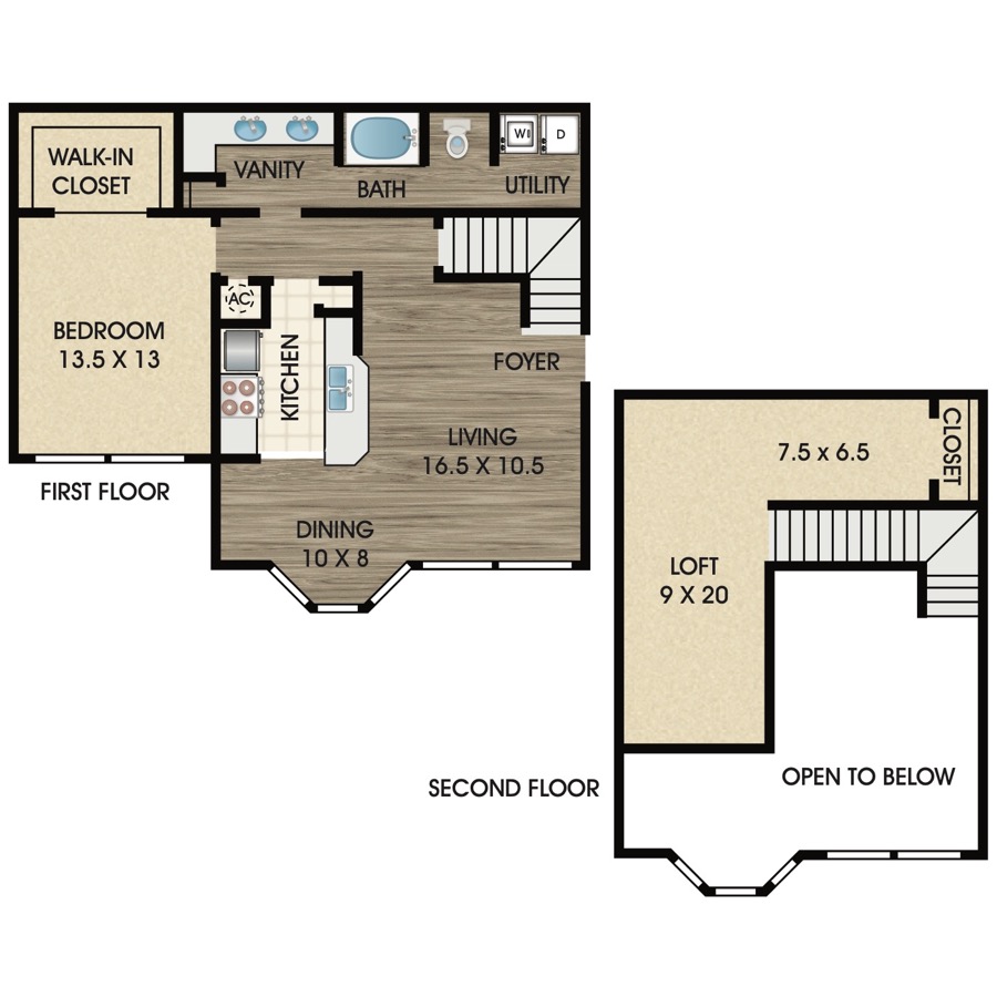 Guadalupe floorplan layout