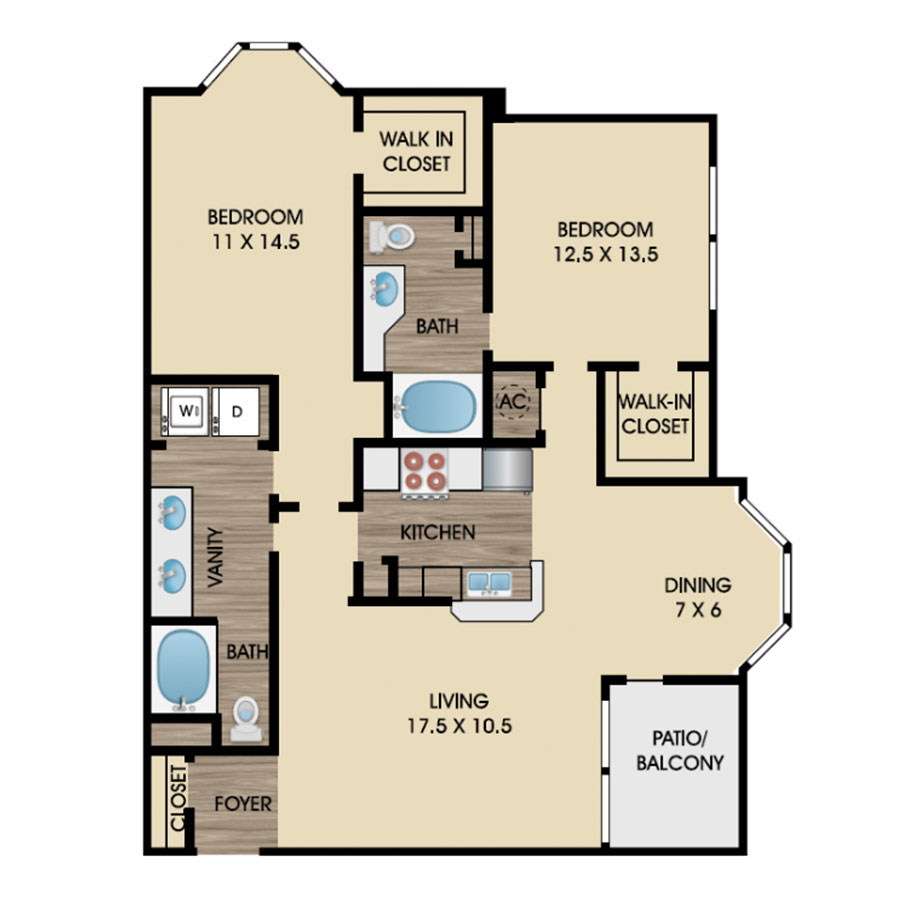 Frio - 1st Floor floorplan layout