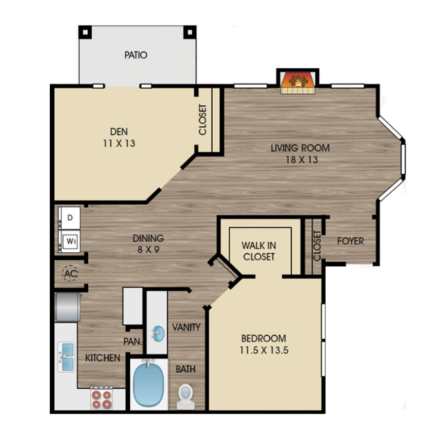 Eagle - 1st Floor floorplan layout