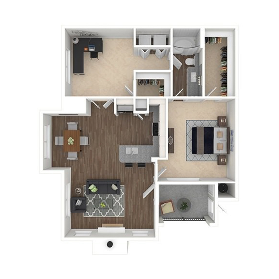 B1 - Steubner floorplan layout
