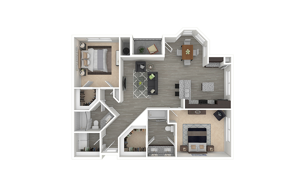 B4 - Lakewood floorplan layout