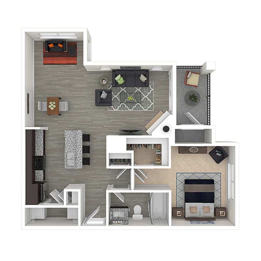 A4 - Longwood floorplan layout