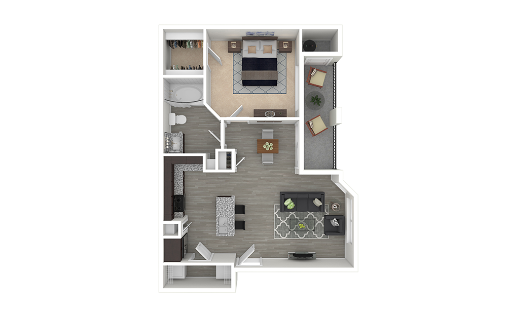 A1 - Louetta floorplan layout