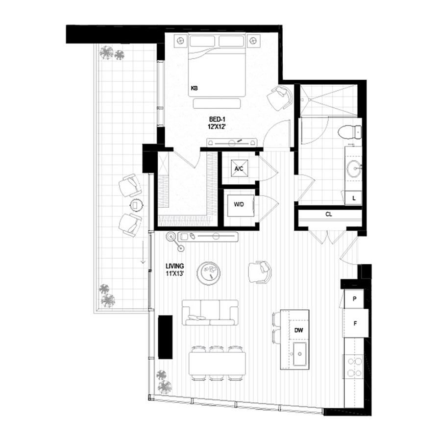 A2.3 floorplan layout