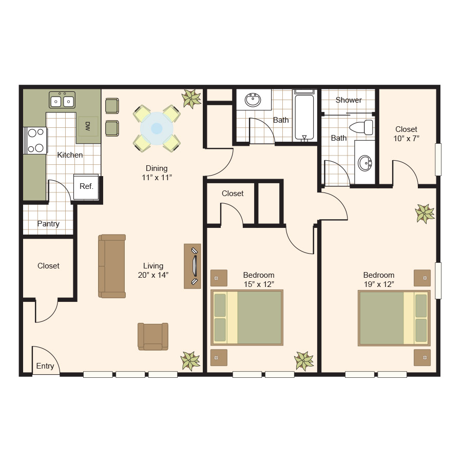 G2a floorplan layout