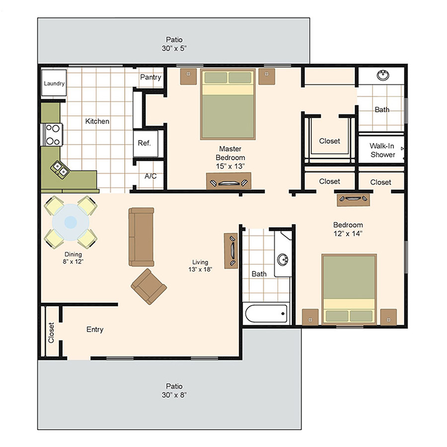 F1 floorplan layout