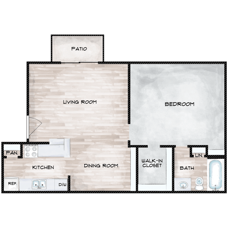 A1 floorplan layout