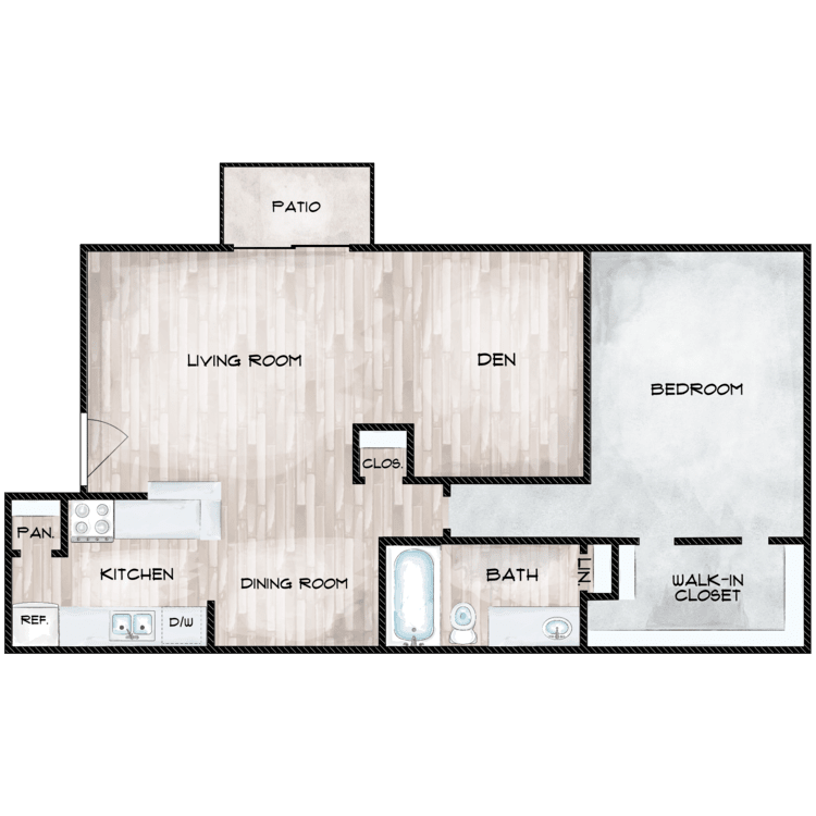 A2 floorplan layout