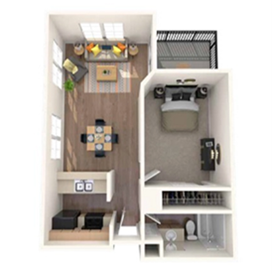 A1 floorplan layout