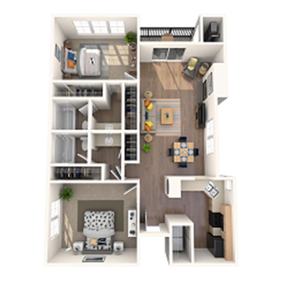 B2 floorplan layout